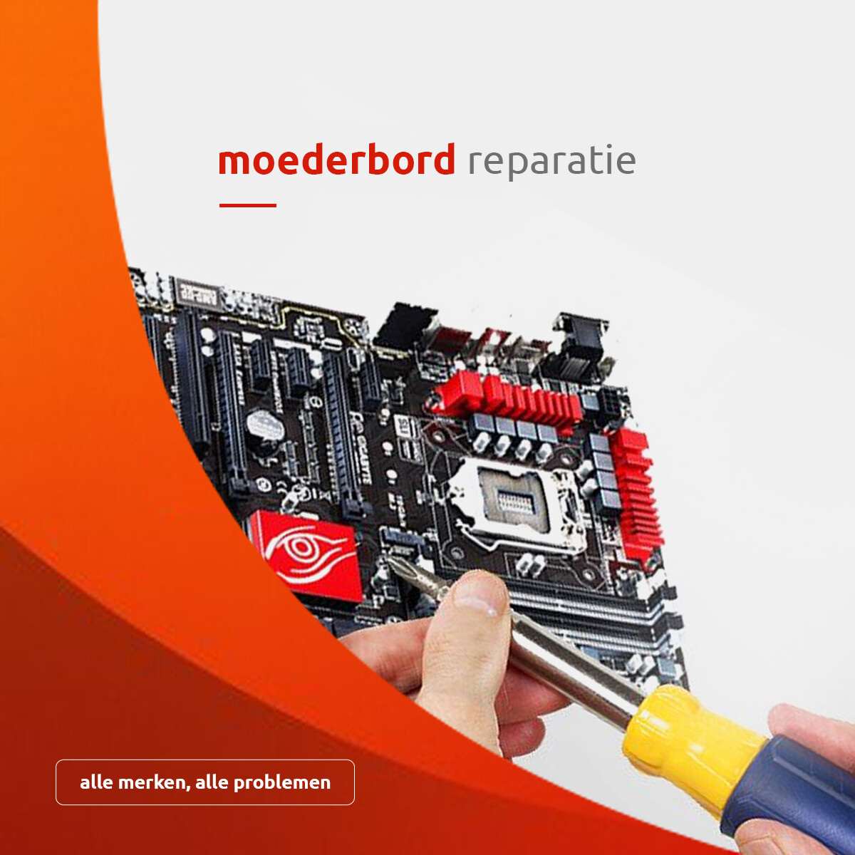 Laptop moederbord reparatie