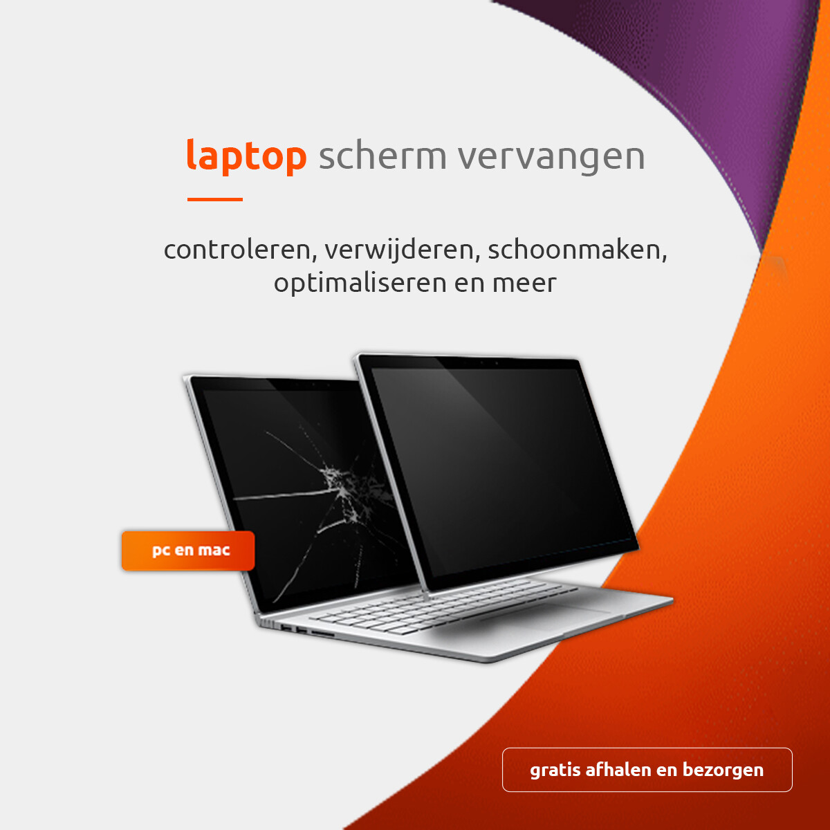 Scherm Vervangen
