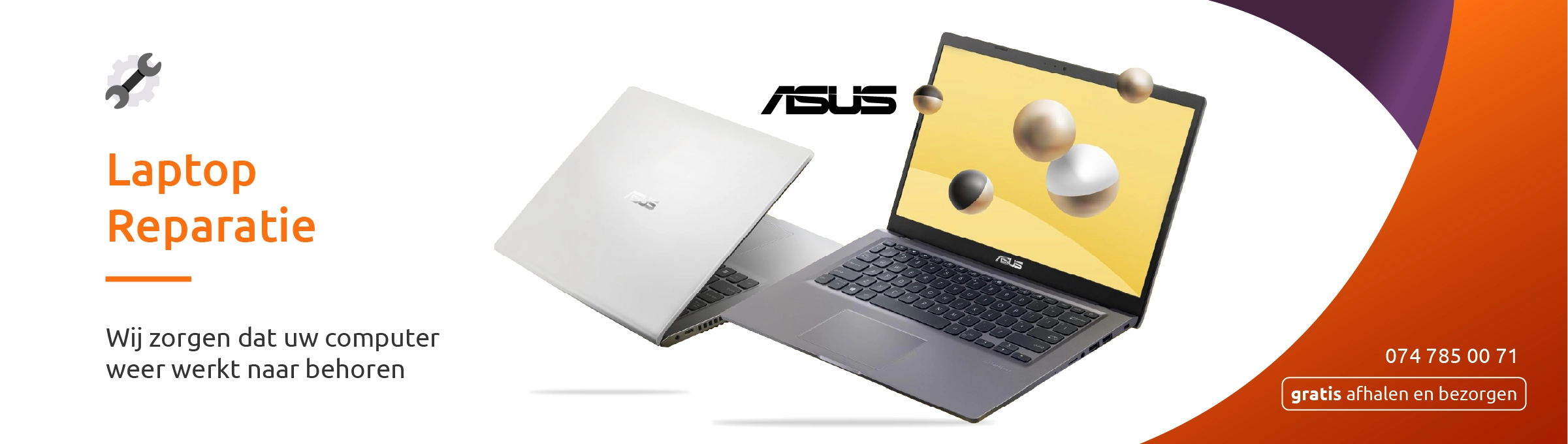 Asus Laptop Reparatie in Twente