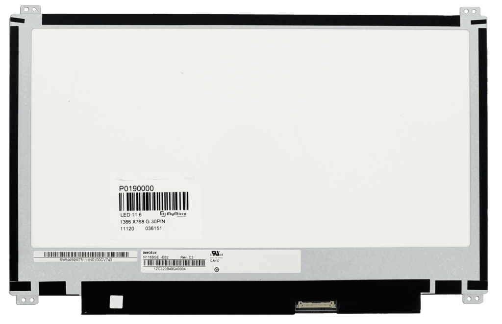 11.6 inch LCD Scherm 1366x768 Glans 30Pin eDP (N116BGE-EB2 REV.C3)