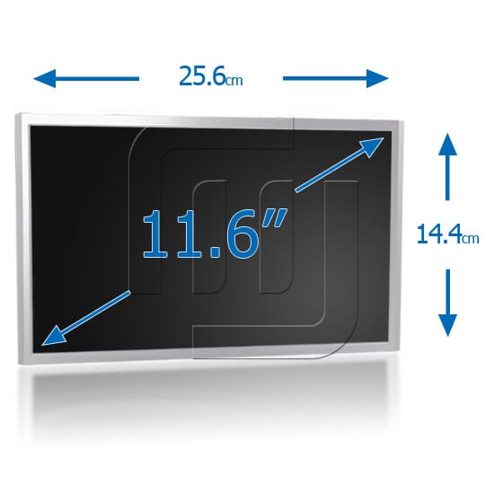 11.6 inch LCD Scherm 1366x768 Glans 40Pin (B116AW02 V.0)