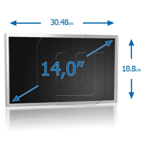 14.0 inch LCD Scherm 1280x768 Glans 30Pin (P0004825)