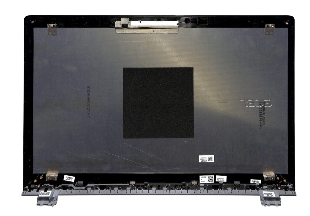 Acer Laptop LCD Back Cover - Zwart/Grijs (60.G5EN7.001)