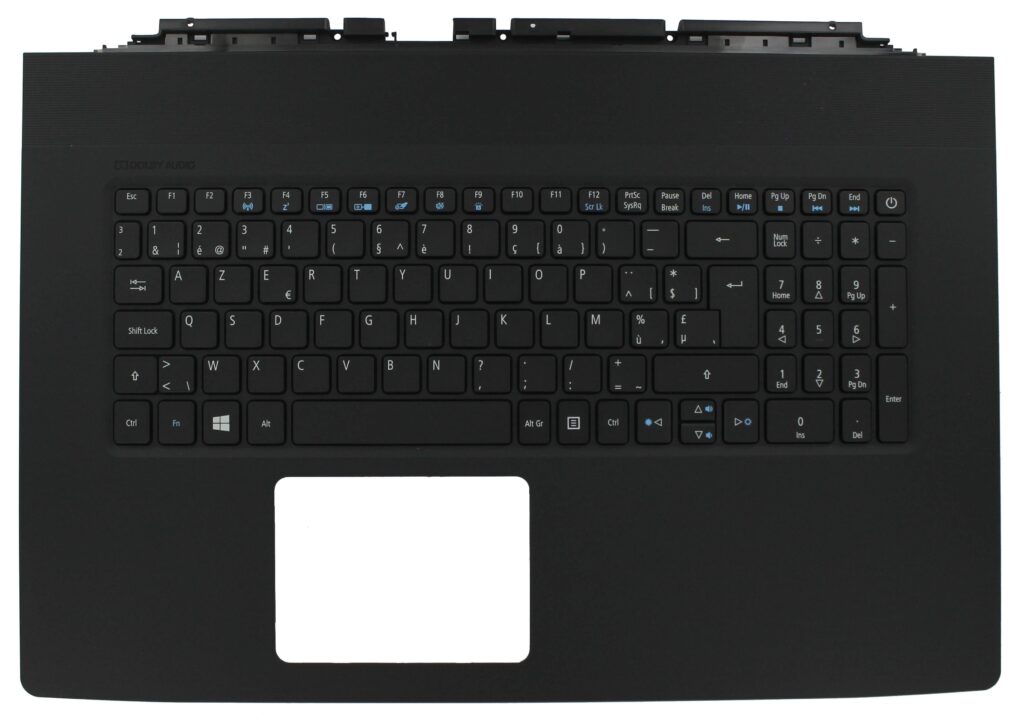 Acer Laptop Toetsenbord Azerty BE + Top Cover, Backlit (6B.G6TN1.004)
