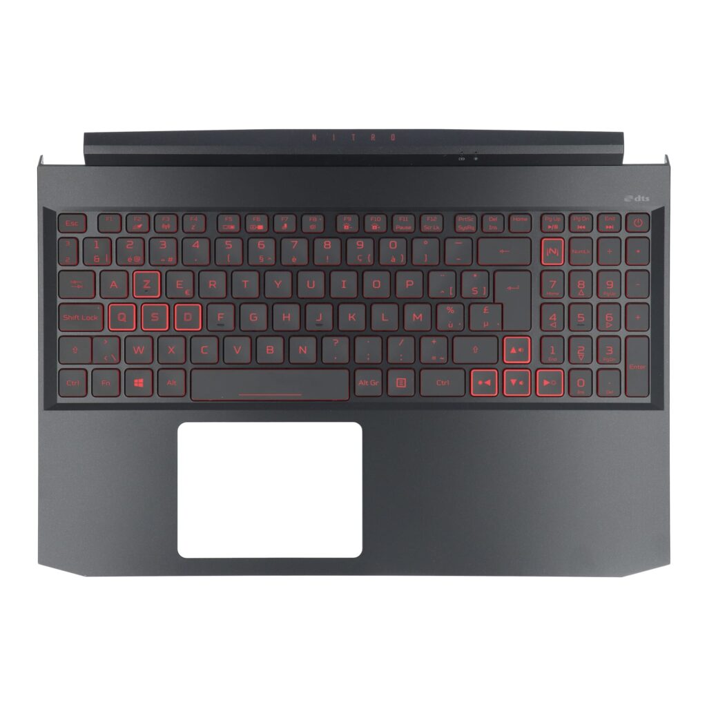 Acer Laptop Toetsenbord Azerty BE + Top Cover, BL - Zwart (6B.QAMN2.016)