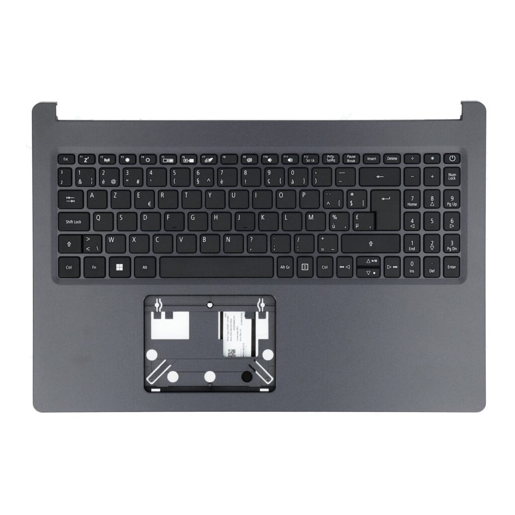 Acer Laptop Toetsenbord Azerty BE + Top Cover - Zwart (6B.HEDN7.003)