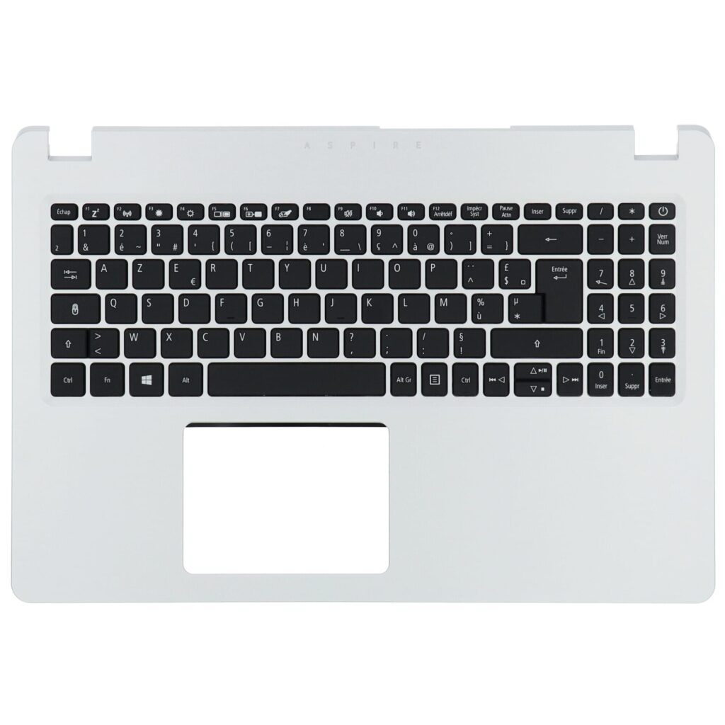 Acer Laptop Toetsenbord Azerty FR + Top Cover - Zilver (6B.H5HN2.019)