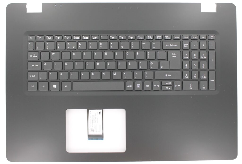 Acer Laptop Toetsenbord Qwerty UK + Top Cover - Zwart (6B.HEKN2.013)