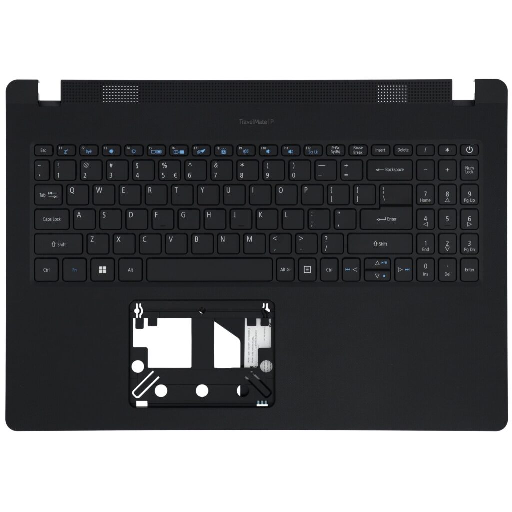 Acer Laptop Toetsenbord Qwerty US + Top Cover, BL - Zwart (6B.VNYN7.062)