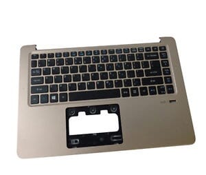 Acer Laptop Toetsenbord Qwerty US + Top Cover - Goud (6B.GKKN5.001)