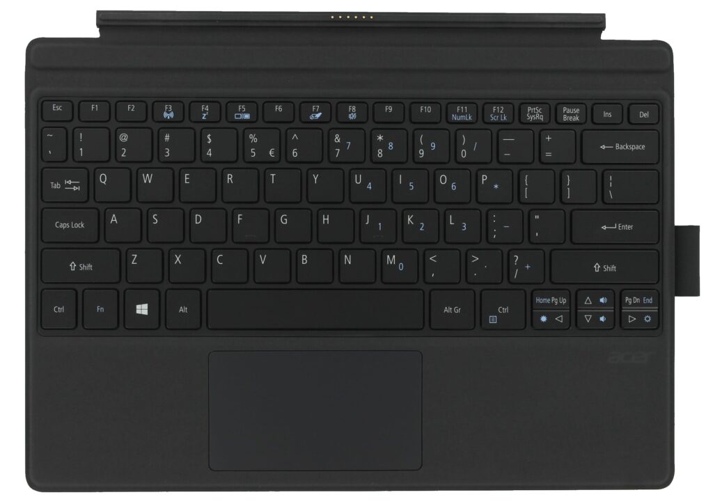 Acer Laptop Toetsenbord Qwerty US + Top Cover, Touchpad (NK.I1213.06Z)