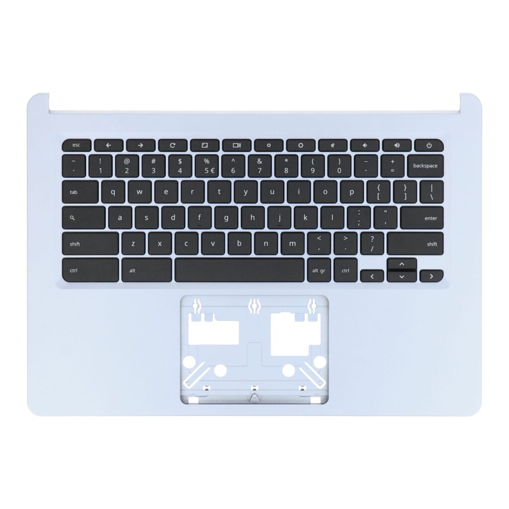Acer Laptop Toetsenbord Qwerty US + Top Cover - Zilver (6B.ATHN7.008)