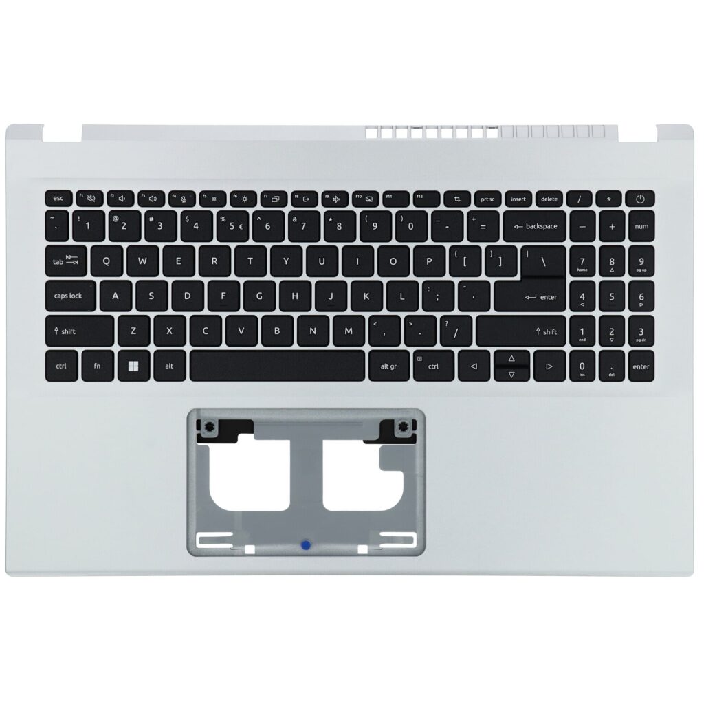 Acer Laptop Toetsenbord Qwerty US + Top Cover - Zilver (6B.K6WN2.001)