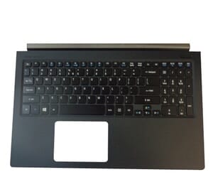 Acer Laptop Toetsenbord Qwerty US + Top Cover - Zwart (60.MQLN1.009)