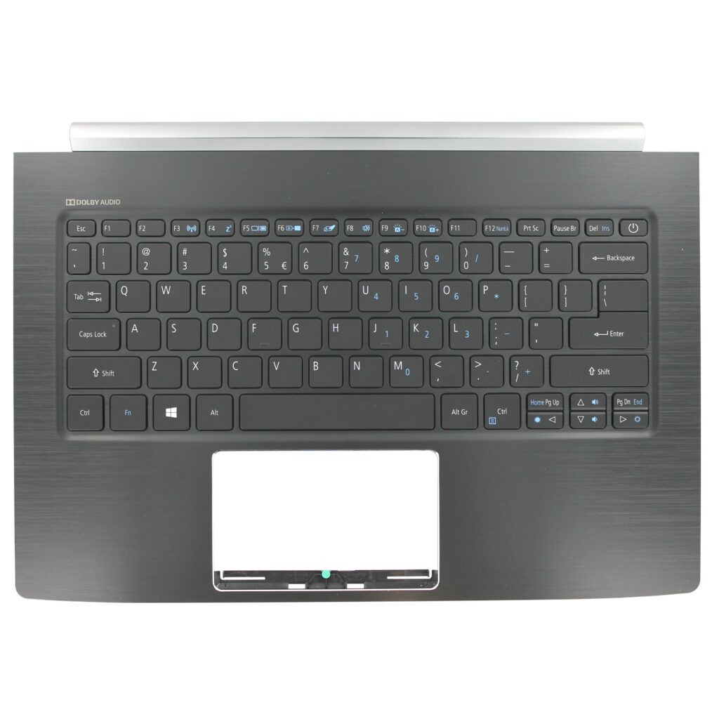 Acer Laptop Toetsenbord Qwerty US + Top Cover - Zwart (6B.GLCN2.001)