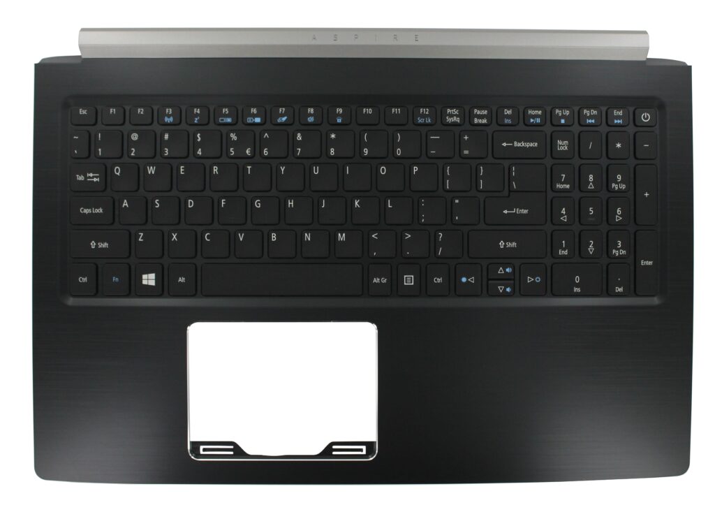 Acer Laptop Toetsenbord Qwerty US + Top Cover - Zwart (6B.GP8N2.001)