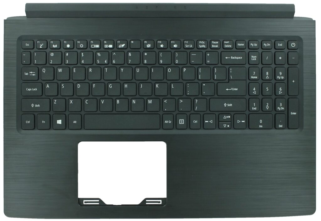 Acer Laptop Toetsenbord Qwerty US + Top Cover - Zwart (6B.GY3N2.001)