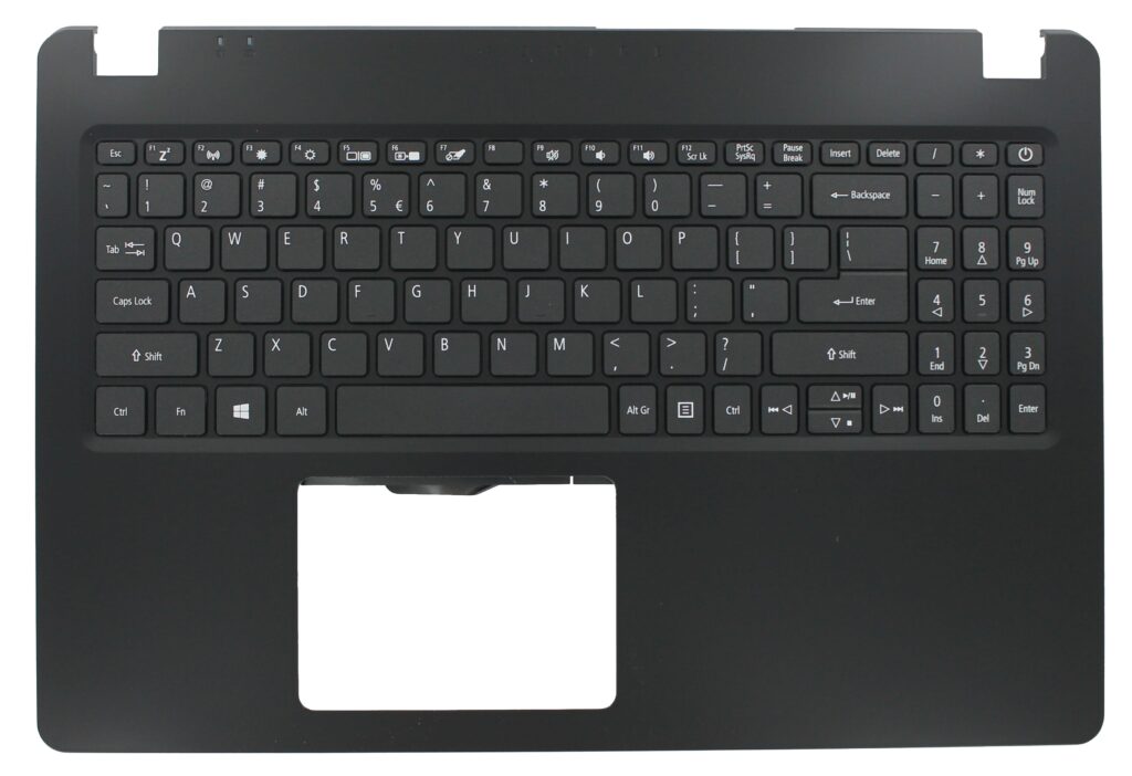 Acer Laptop Toetsenbord Qwerty US + Top Cover - Zwart (6B.HF8N2.001)