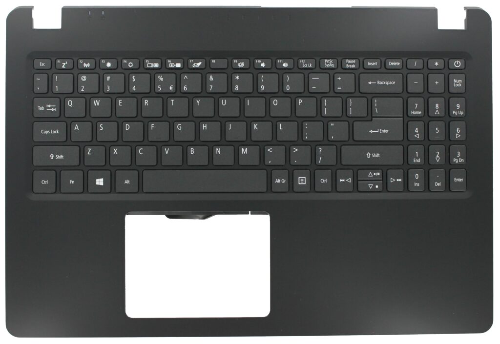 Acer Laptop Toetsenbord Qwerty US + Top Cover - Zwart (6B.HS5N2.001)