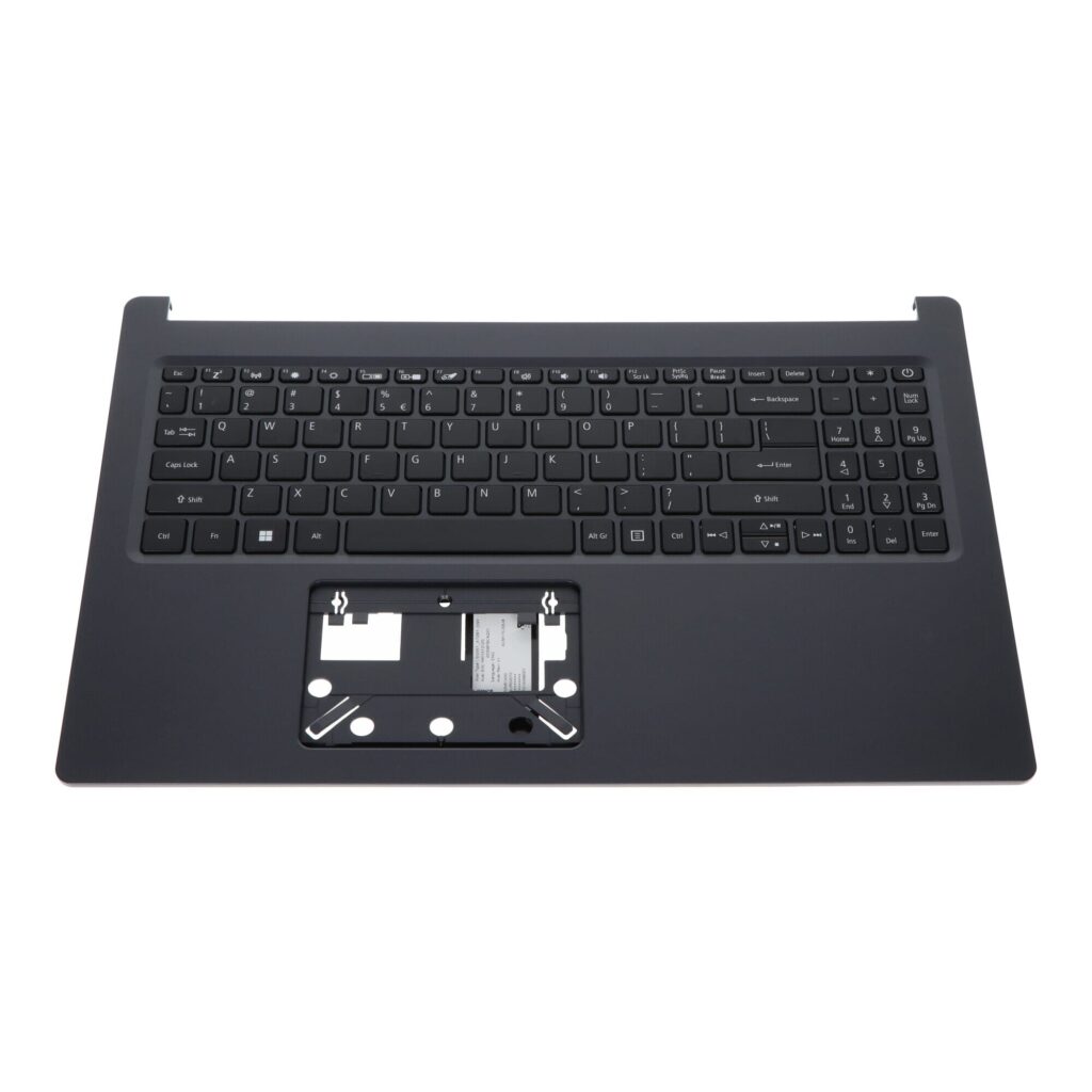 Acer Laptop Toetsenbord Qwerty US + Top Cover - Zwart (6B.HW7N7.030)