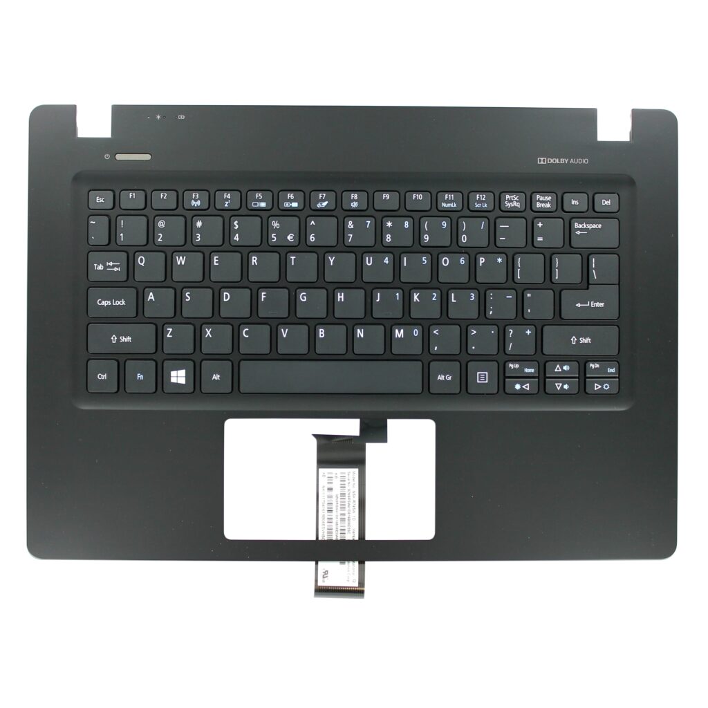 Acer Laptop Toetsenbord Qwerty US + Top Cover - Zwart (6B.VBXN1.009)