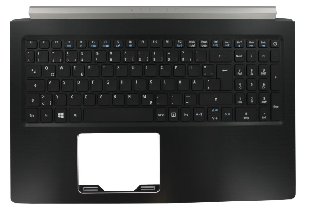 Acer Laptop Toetsenbord Qwertz DE + Top Cover (6B.GP4N2.011)