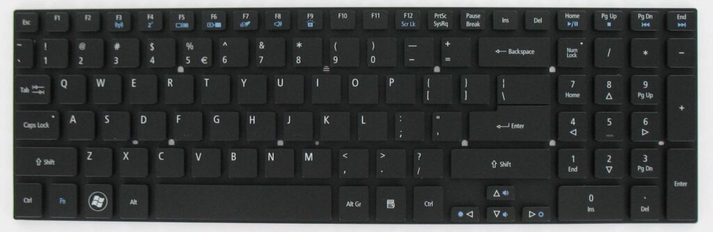 Acer Laptop Toetsenbord US (KB.I170A.323)