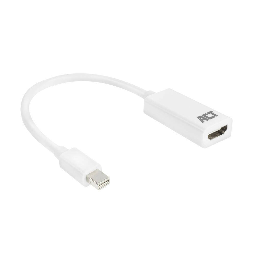 ACT 0,15 meter Mini DisplayPort male naar HDMI-A female (AC7525)