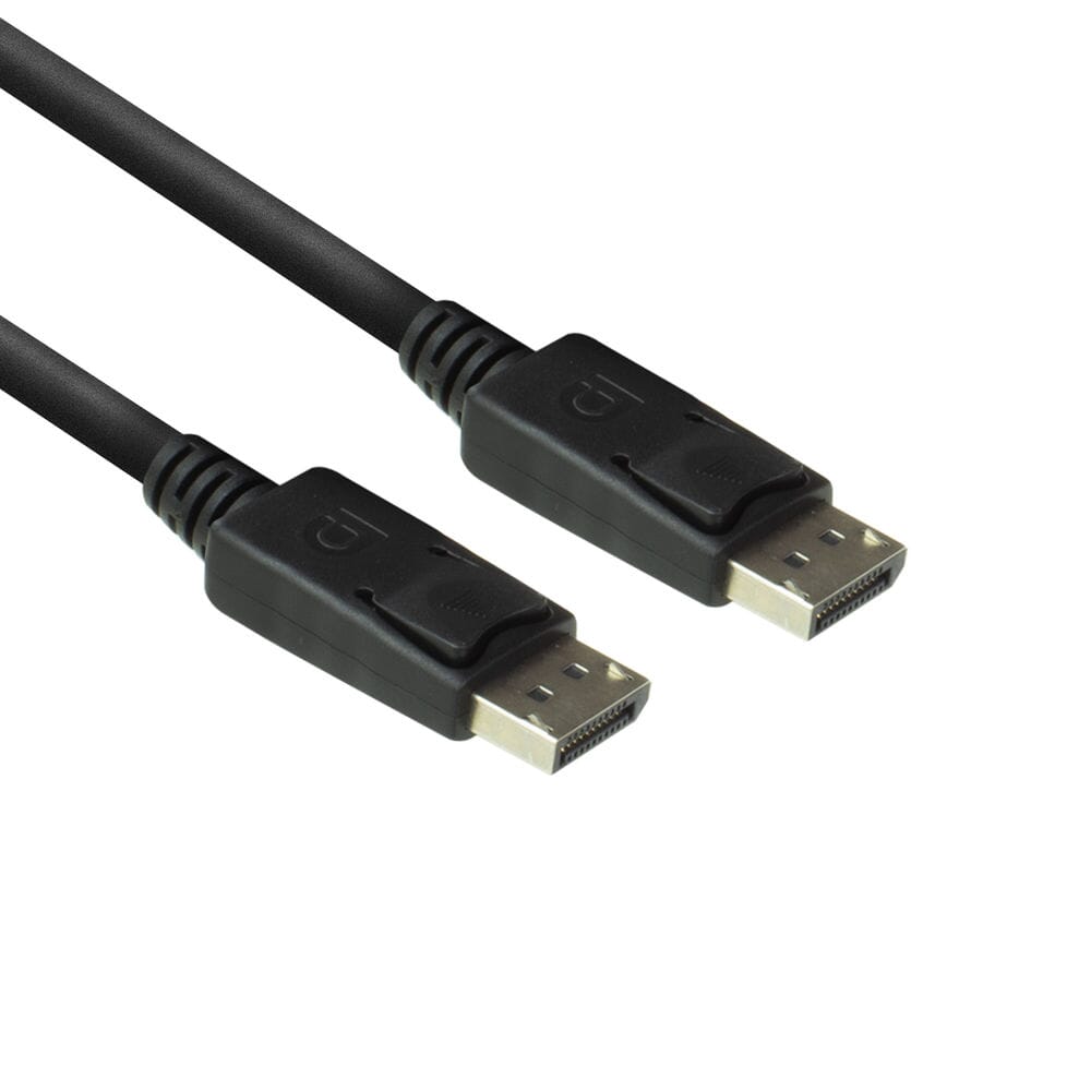 ACT 2 meter 2x DisplayPort male connector, Zip Bag (AC3902)