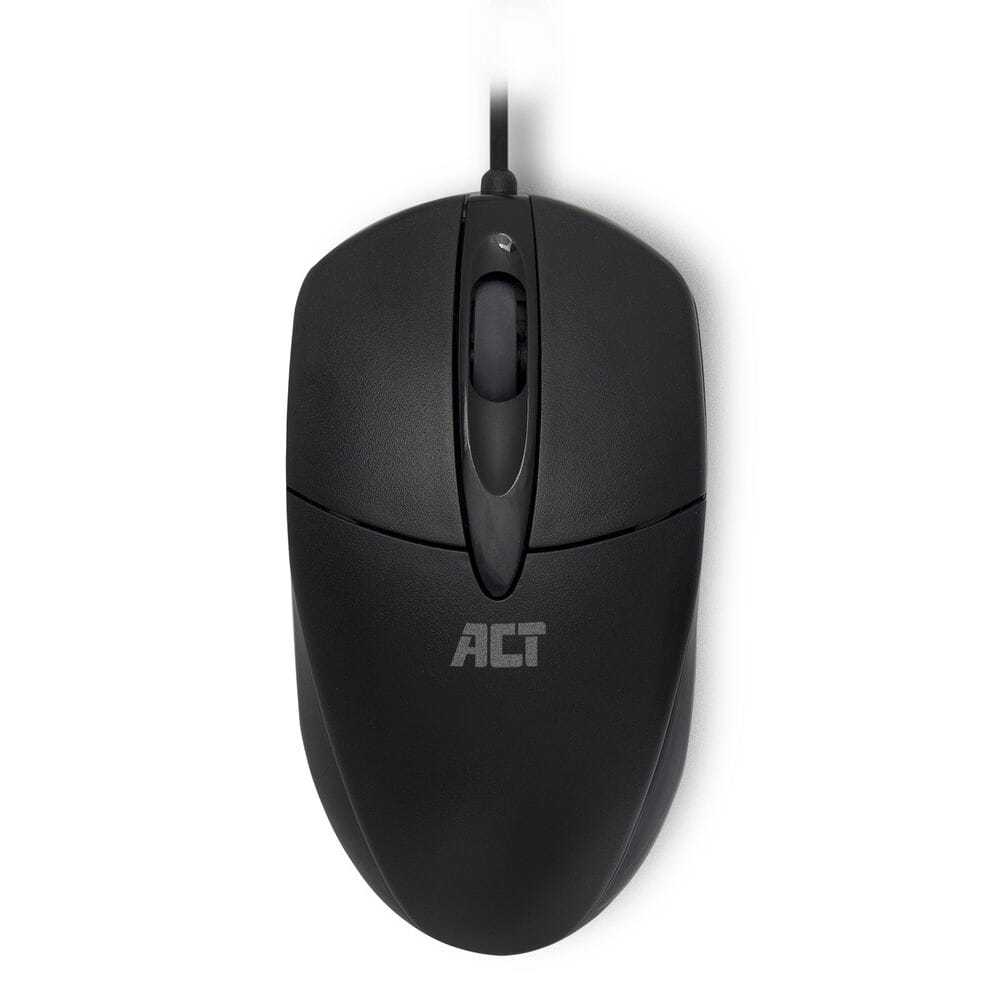 ACT Bekabelde Optische Muis, USB, 1000 DPI, zwart (AC5005)