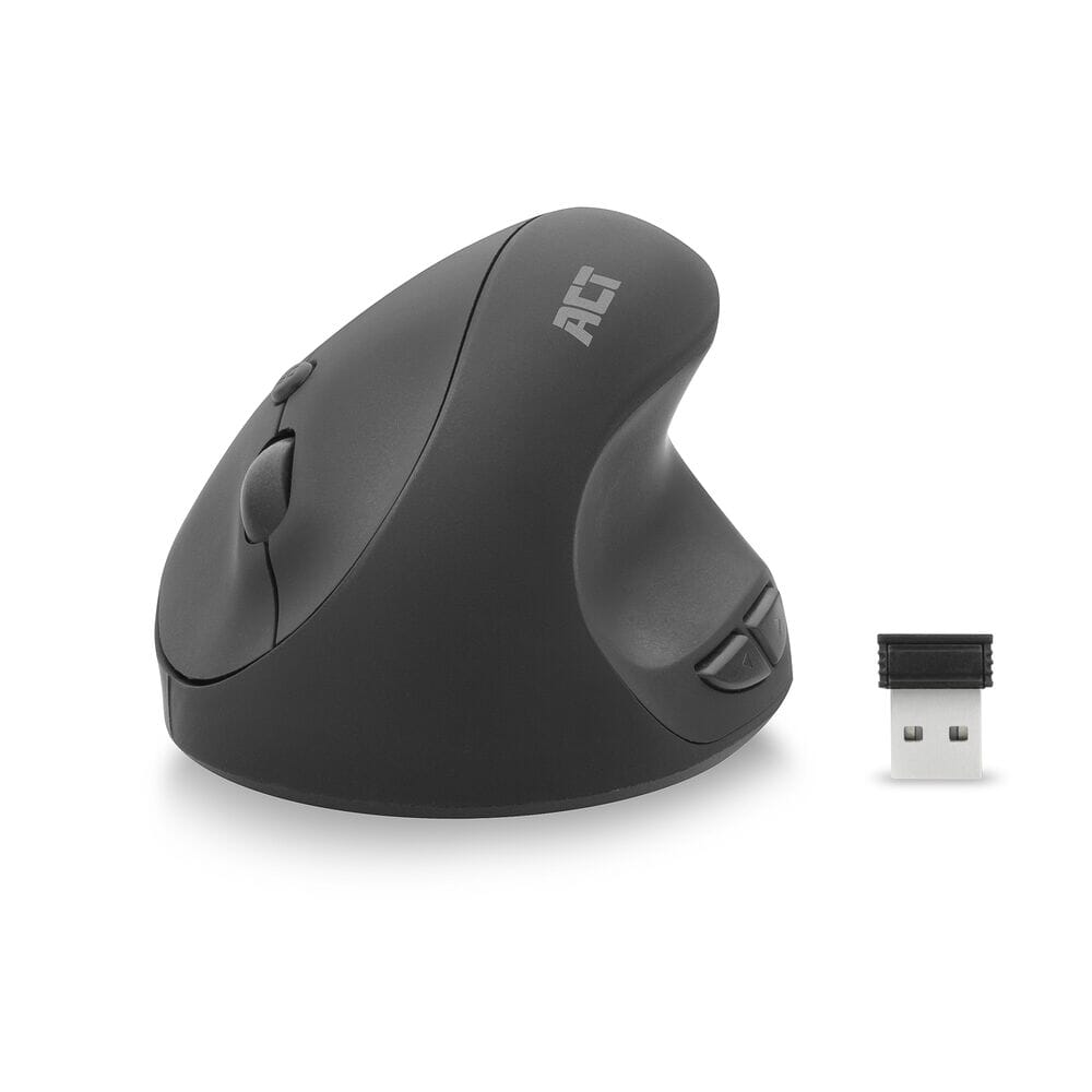 ACT Draadloze Ergonomische Muis 1600 DPI (AC5101)