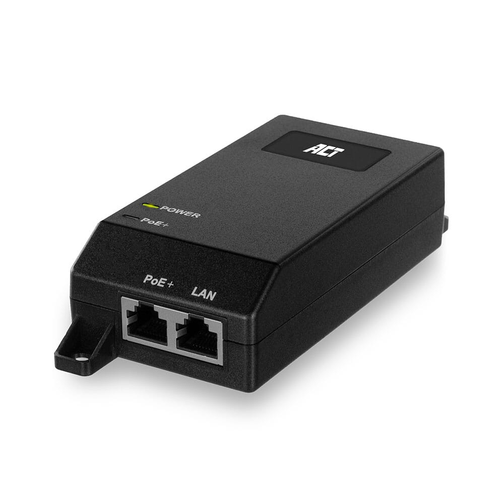 ACT Gigabit PoE+ (30W) Injector (AC4438)