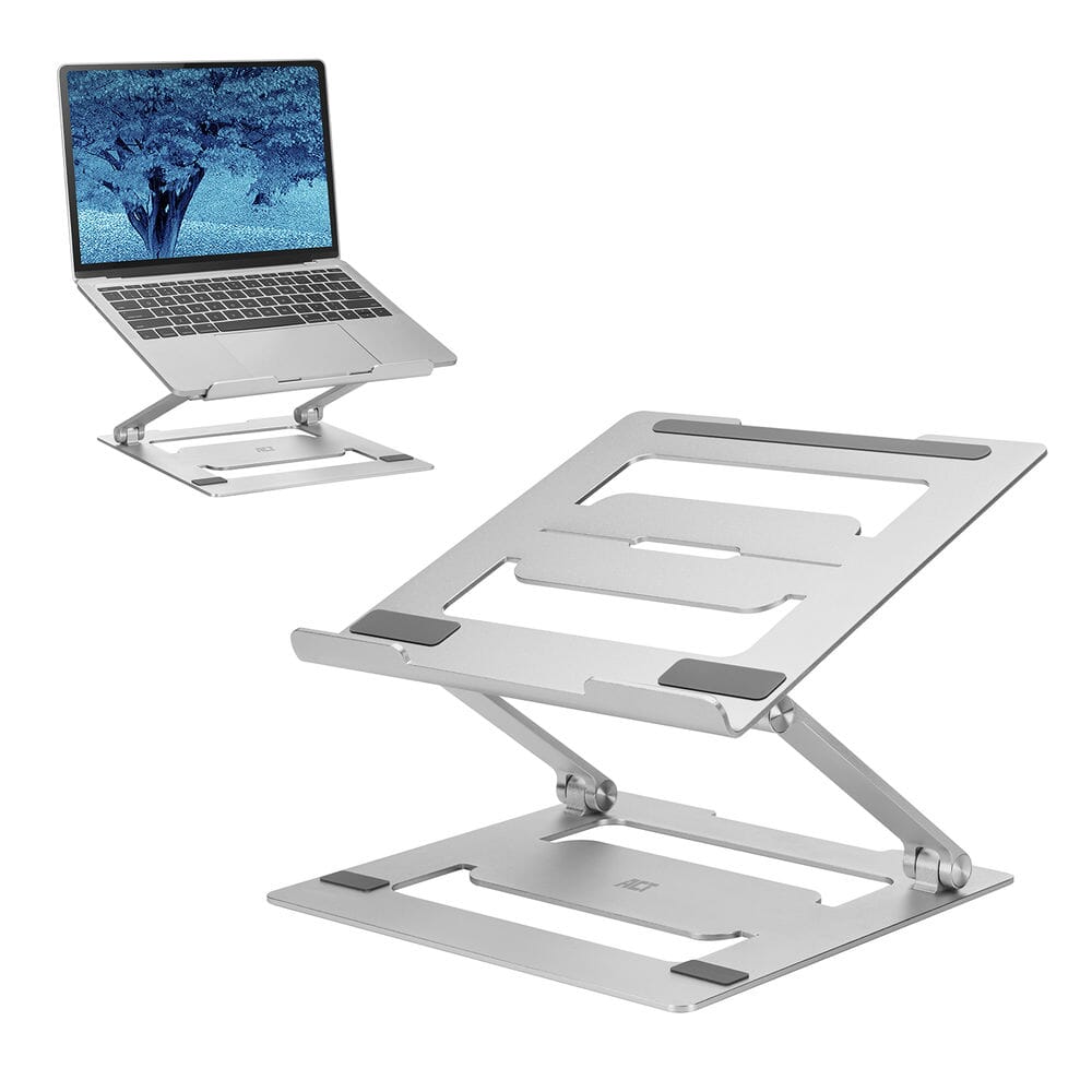 ACT Laptopstandaard aluminium opvouwbaar (AC8135)