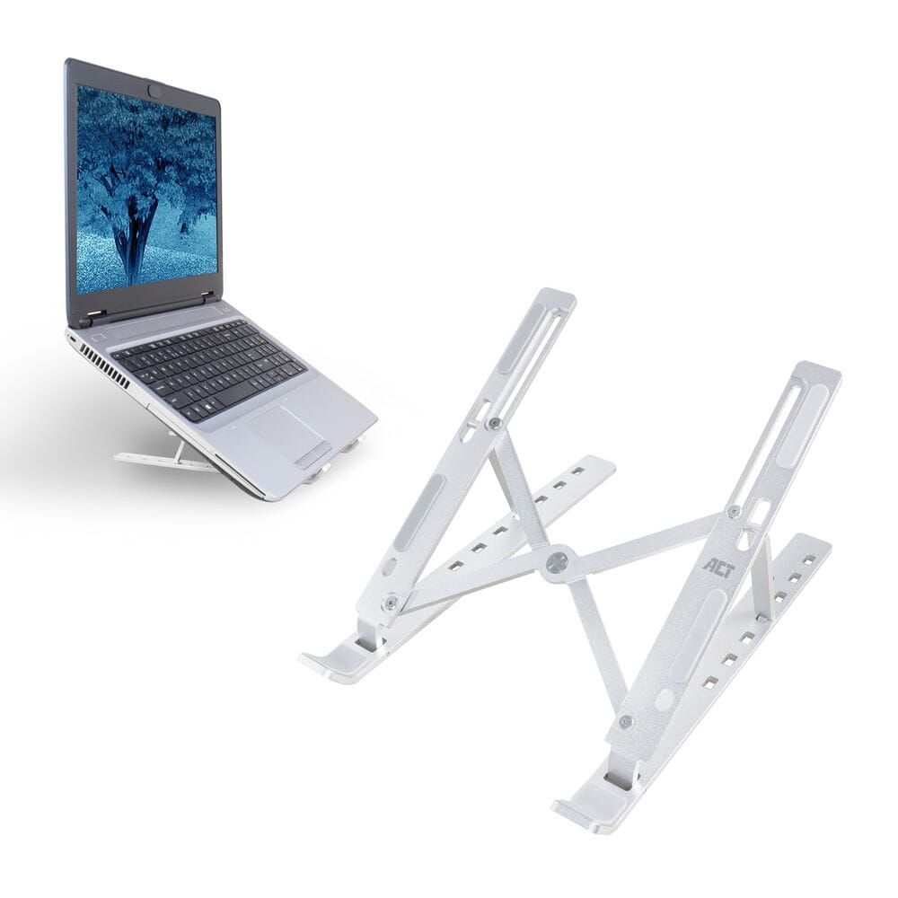 ACT Laptopstandaard aluminium verstelbaar in 7 standen (AC8120)