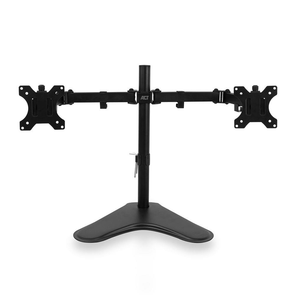ACT Monitorarm op voet, 2 schermen (AC8320)