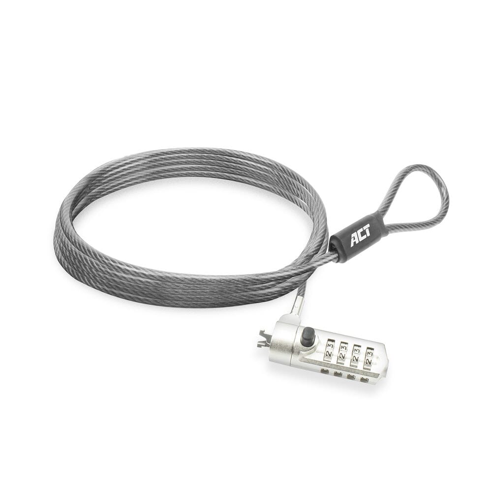 ACT Nano laptopslot met cijfercode (AC9025)