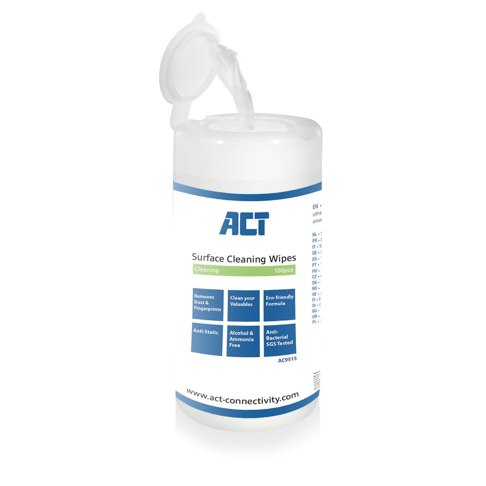 ACT Schoonmaakdoekjes, 100st (AC9515)