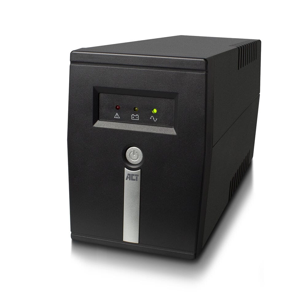 ACT UPS 600 VA 1x IEC C13 + 1x Type F 1x IEC C14 230V AVR (AC2305)