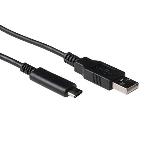 ACT USB 2.0 aansluitkabel C male - A male 1,00 m (SB0014)