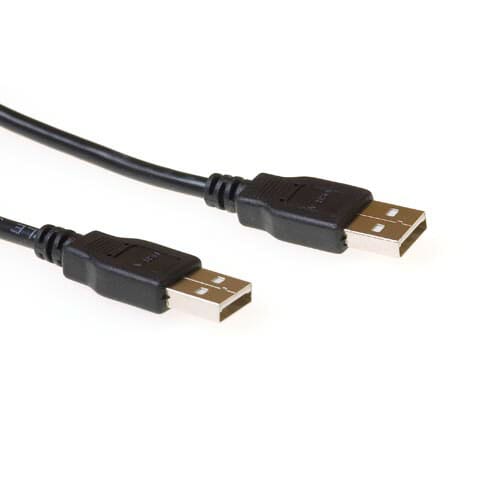 ACT USB 2.0 aansluitkabel USB A male - USB A male 5 m (SB2550)