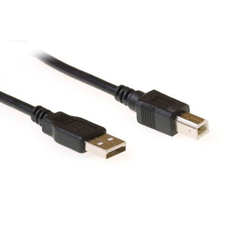 ACT USB 2.0 aansluitkabel USB A man - USB B man 5 m (SB2405)