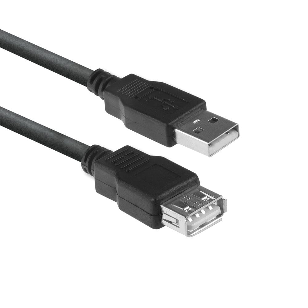 ACT USB 2.0  verlengkabel A male - A female 1,8 m, Zip Bag (AC3040)