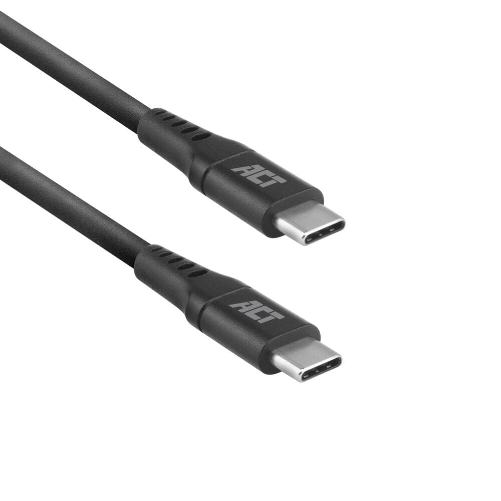 ACT USB 3.2 Gen1 laad- en datakabel C male - C male 1 meter (AC3025)
