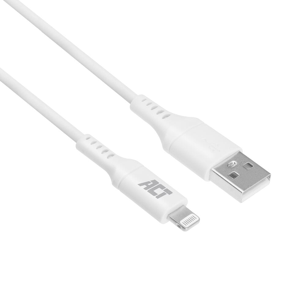 ACT USB A naar Lightning laad- en datakabel 1m MFI certified (AC3011)
