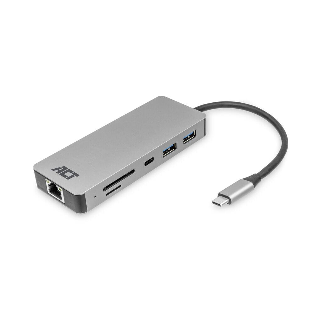 ACT USB-C 4K docking station voor 1 HDMI monitor (AC7092)