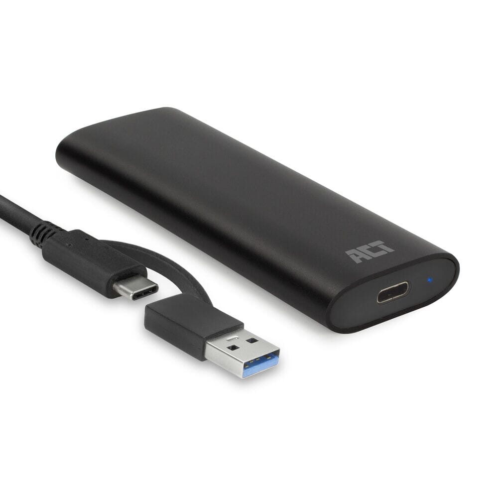 ACT USB-C M.2 NVMe / PCIe SSD Enclosure, tool-free (AC1615)