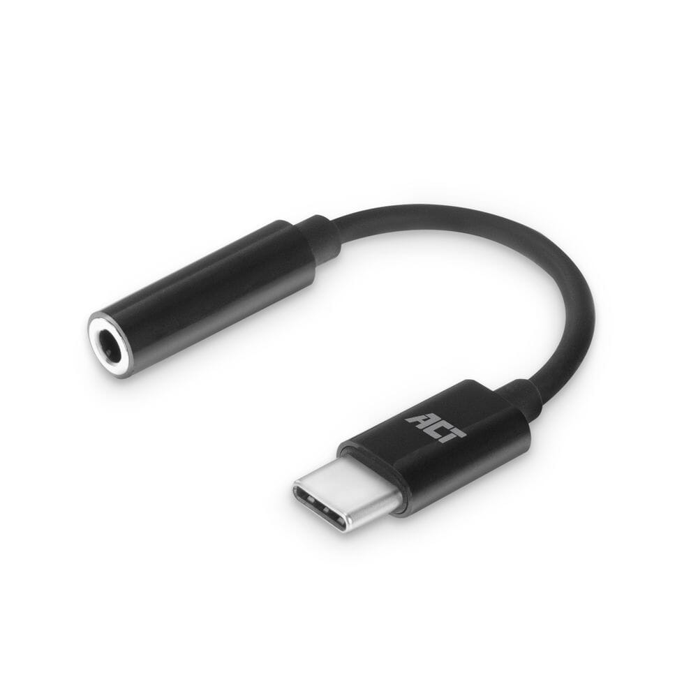 ACT USB-C naar 3.5mm jack audio adapter (AC7380)