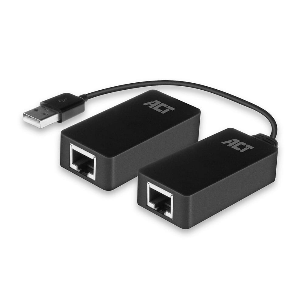ACT USB Extender set over UTP, extender tot 50 meter (AC6063)