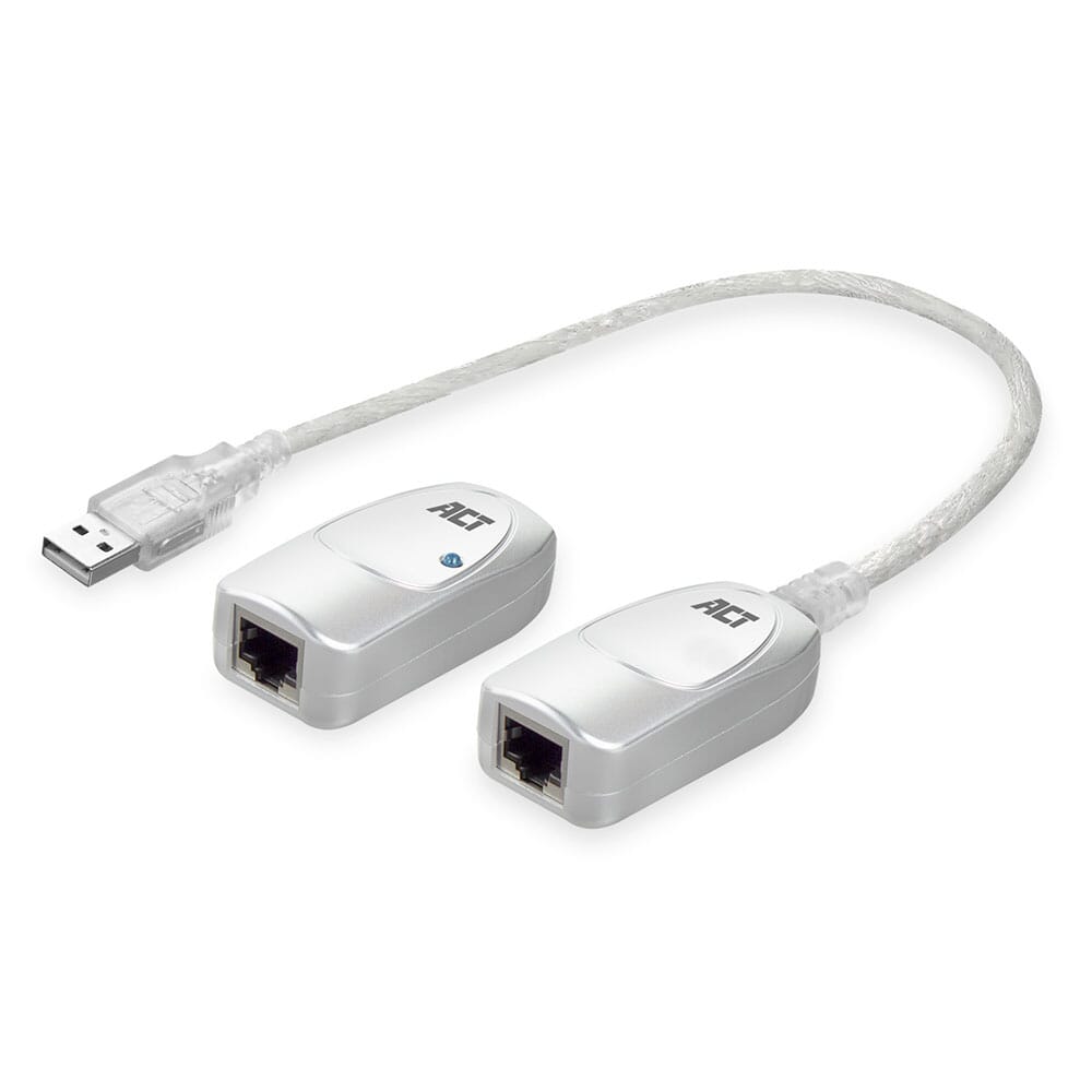 ACT USB Extender set over UTP, extender tot 60 meter (AC6060)