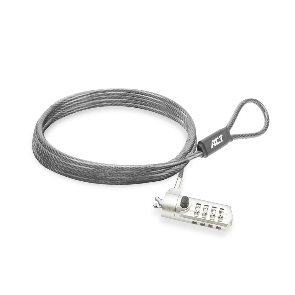 ACT Wedge laptopslot met cijfercode (AC9035)